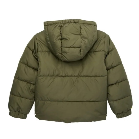 Roblox Boys Green Winter Puffer Coat Kids - Picture 2 of 3